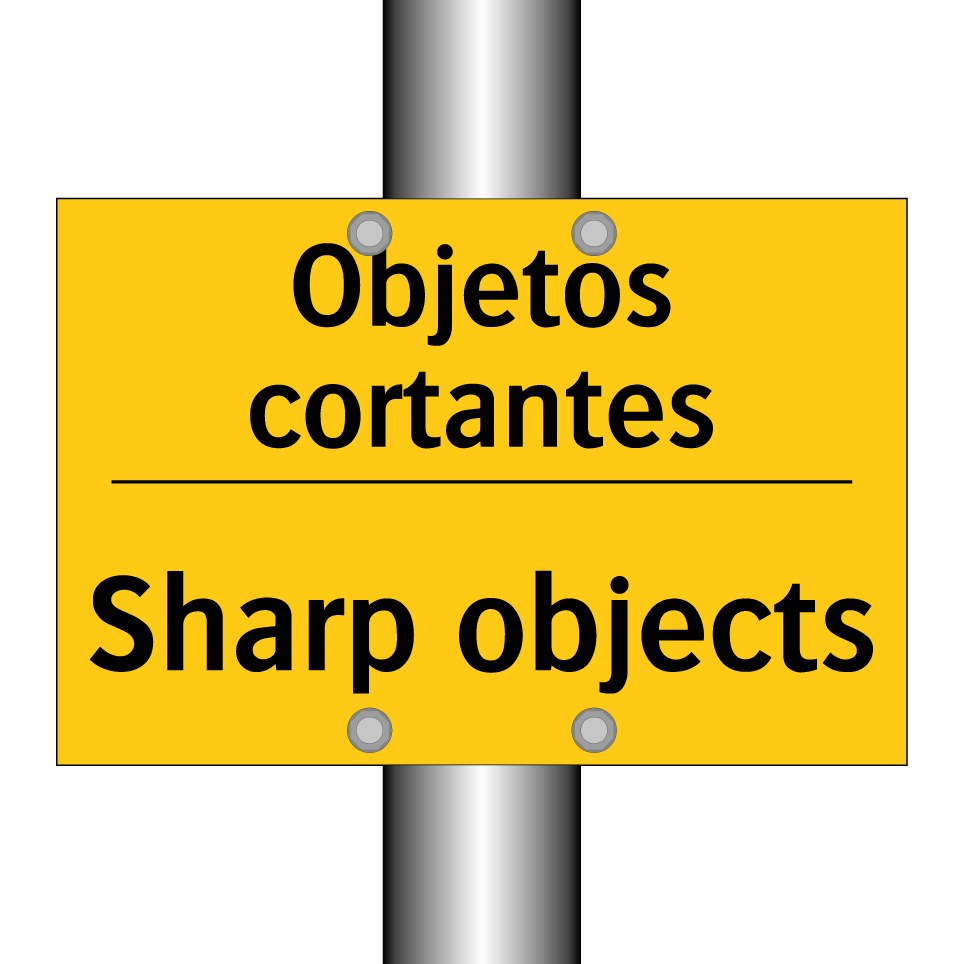 Objetos cortantes - Sharp objects