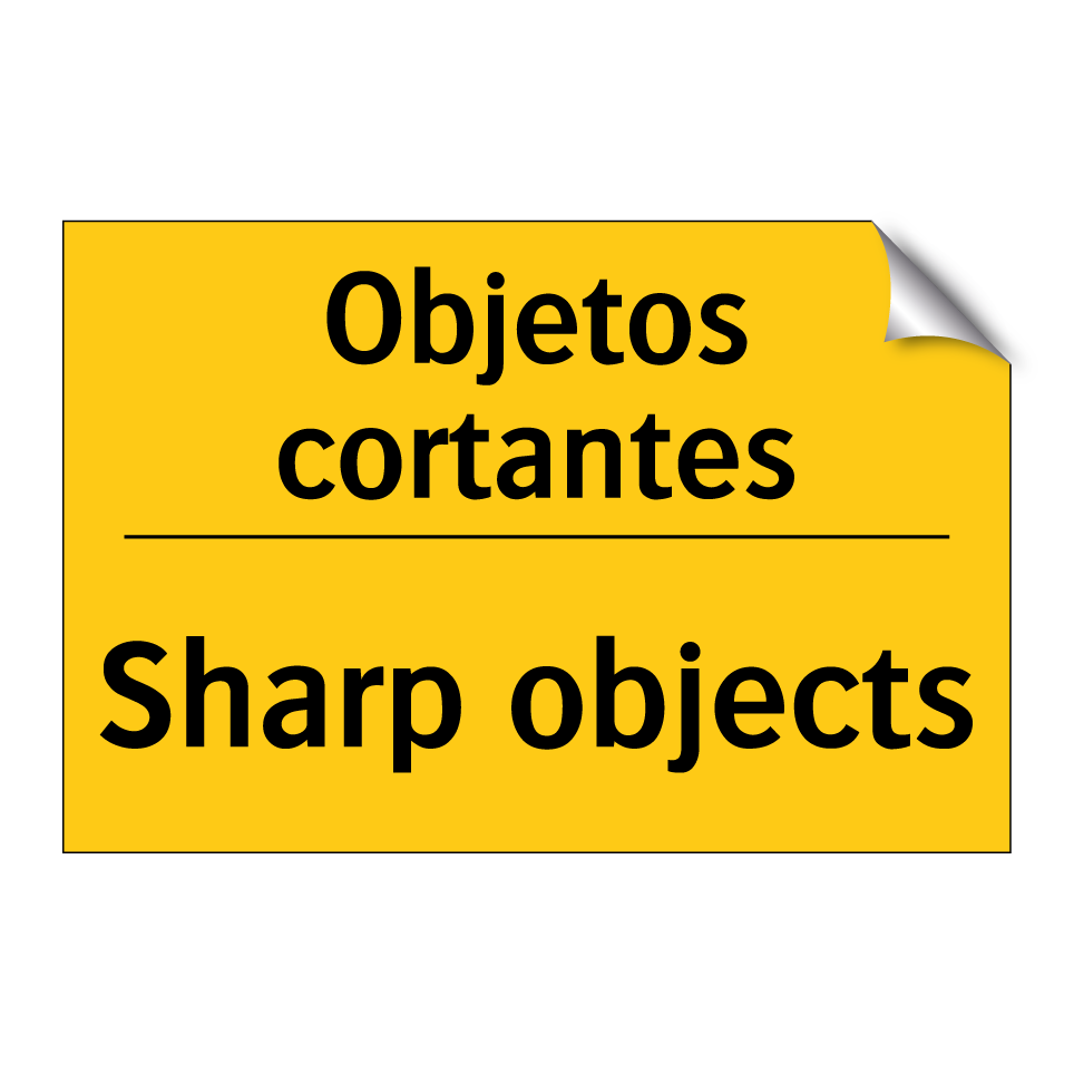 Objetos cortantes - Sharp objects