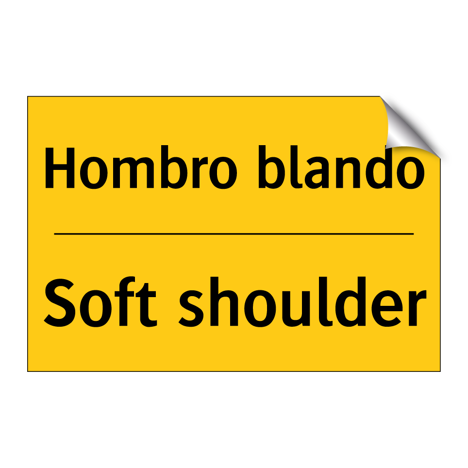 Hombro blando - Soft shoulder