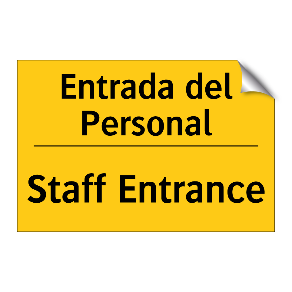 Entrada del Personal - Staff Entrance