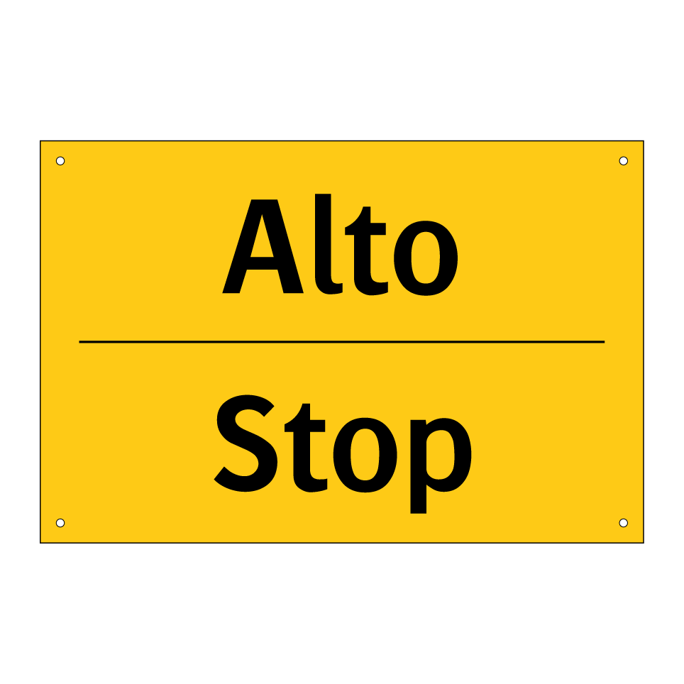 Alto - Stop
