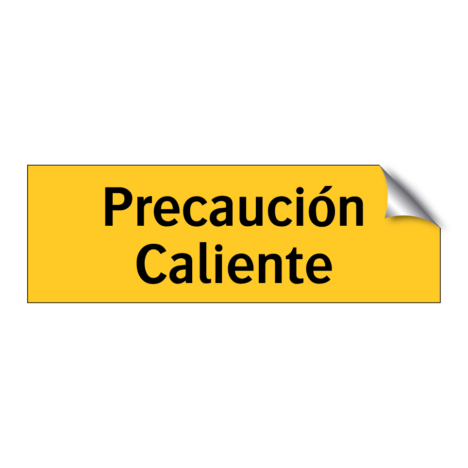 Precaución Caliente