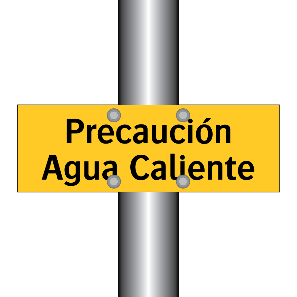 Precaución Agua Caliente