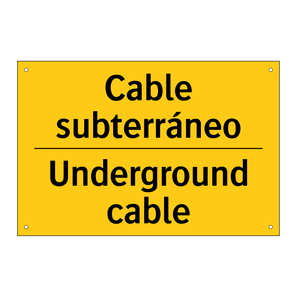 Cable subterráneo - Underground cable