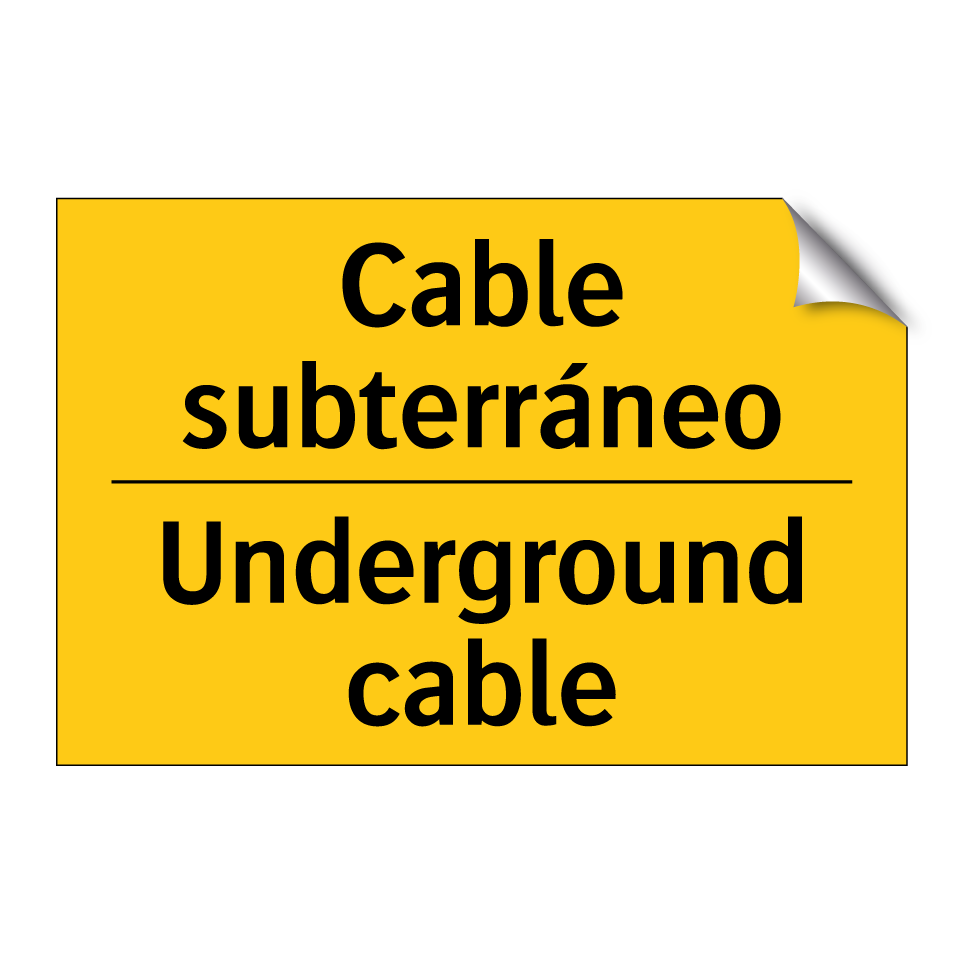 Cable subterráneo - Underground cable