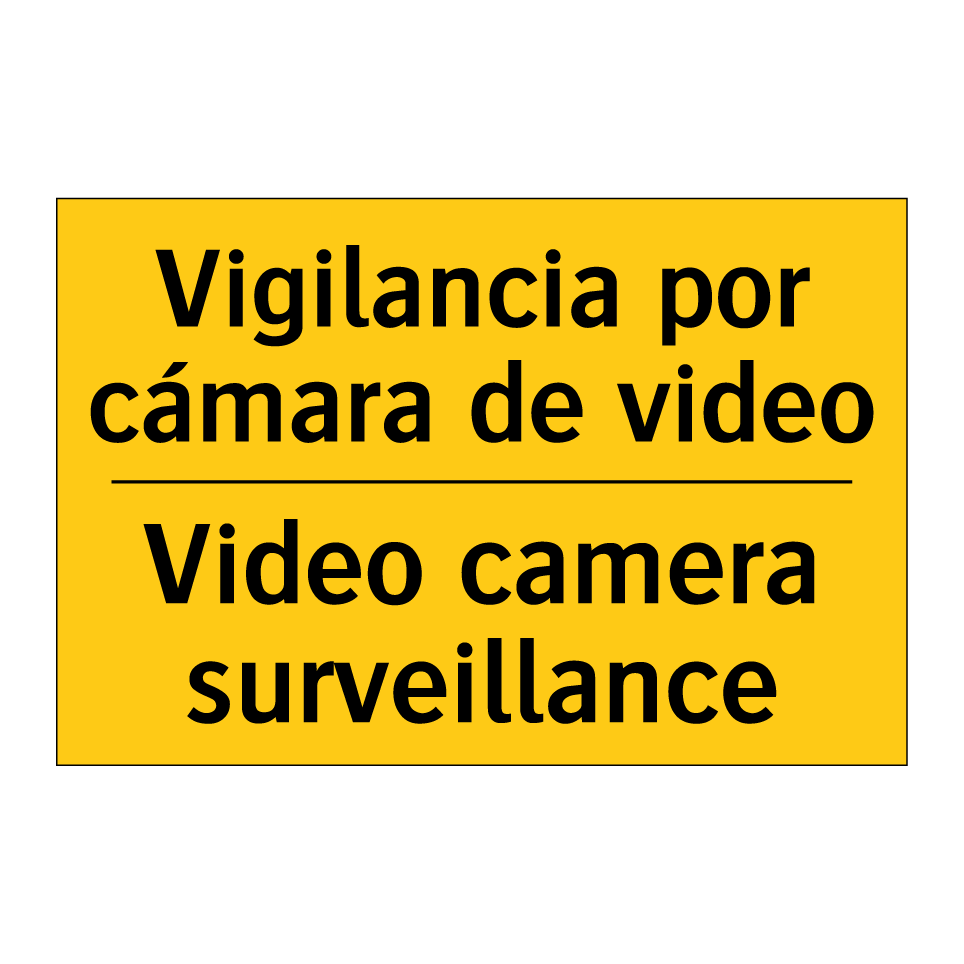Vigilancia por cámara de video - Video camera surveillance
