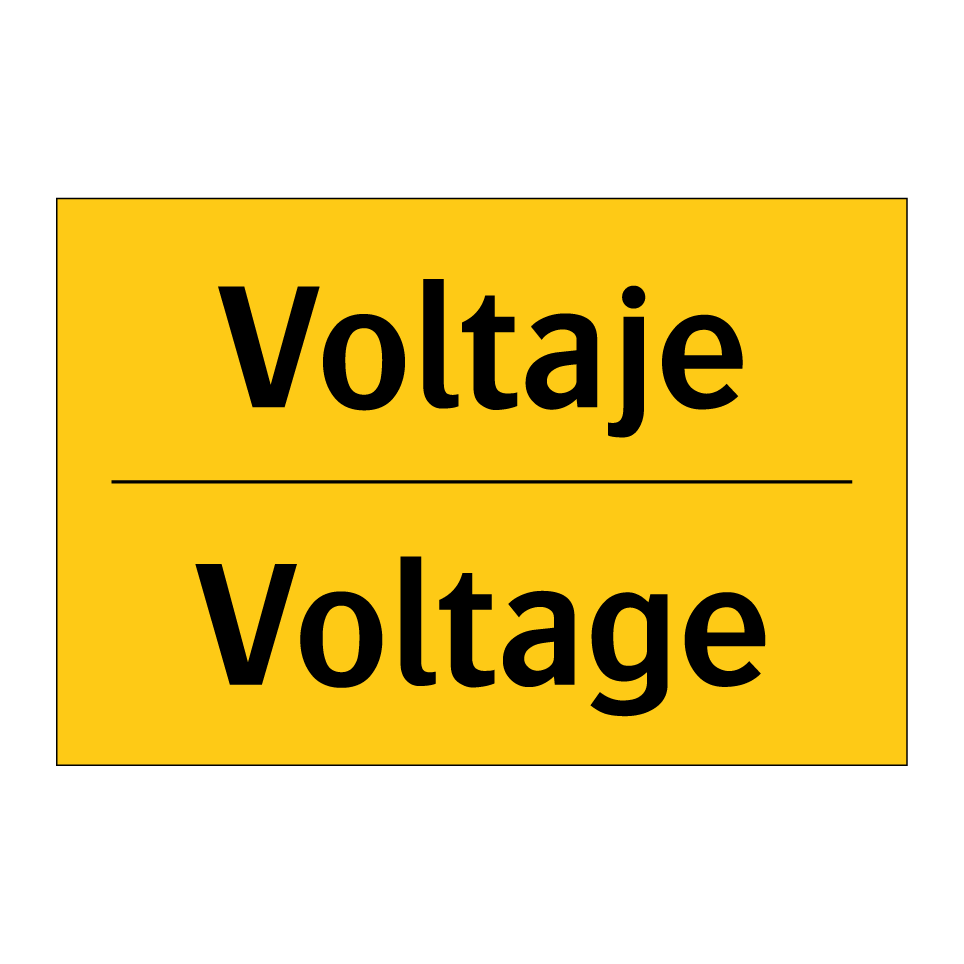 Voltaje - Voltage