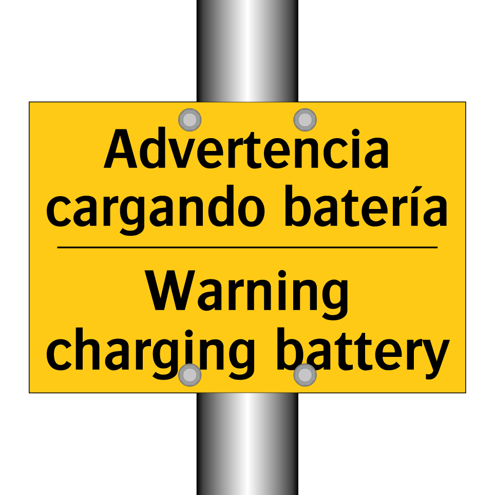 Advertencia cargando batería - Warning charging battery