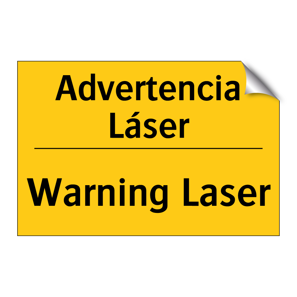 Advertencia Láser - Warning Laser