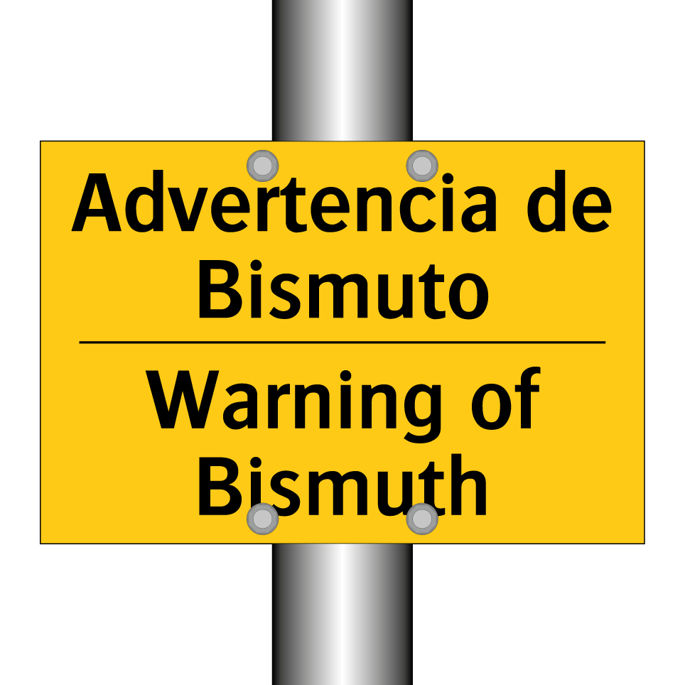 Advertencia de Bismuto - Warning of Bismuth
