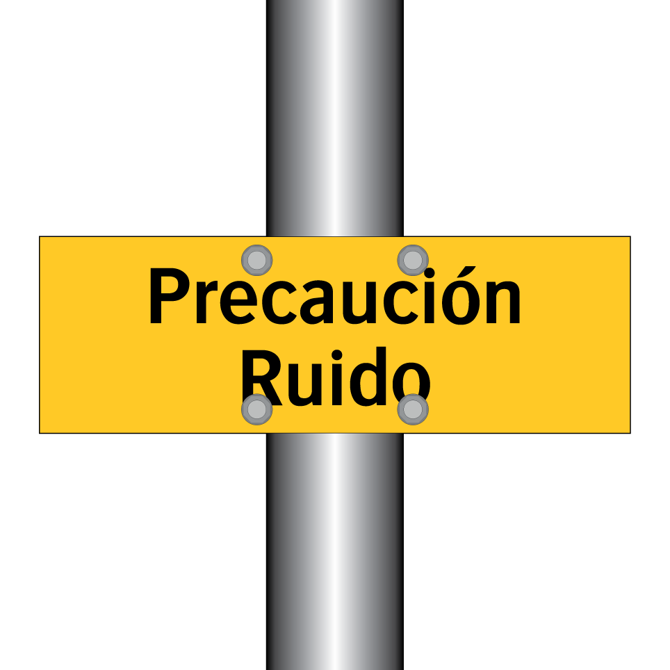 Precaución Ruido