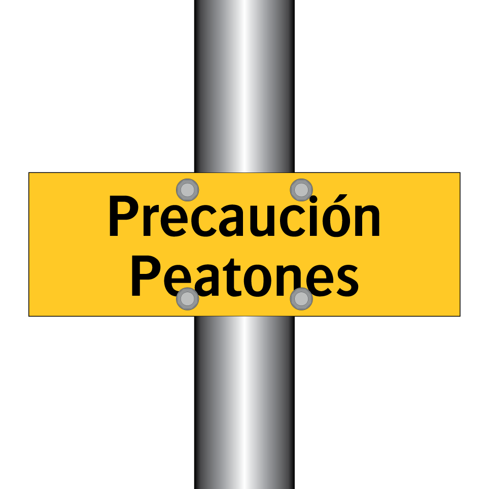 Precaución Peatones