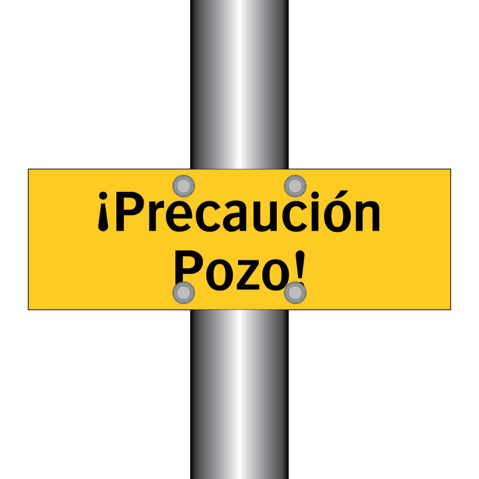 ¡Precaución Pozo!