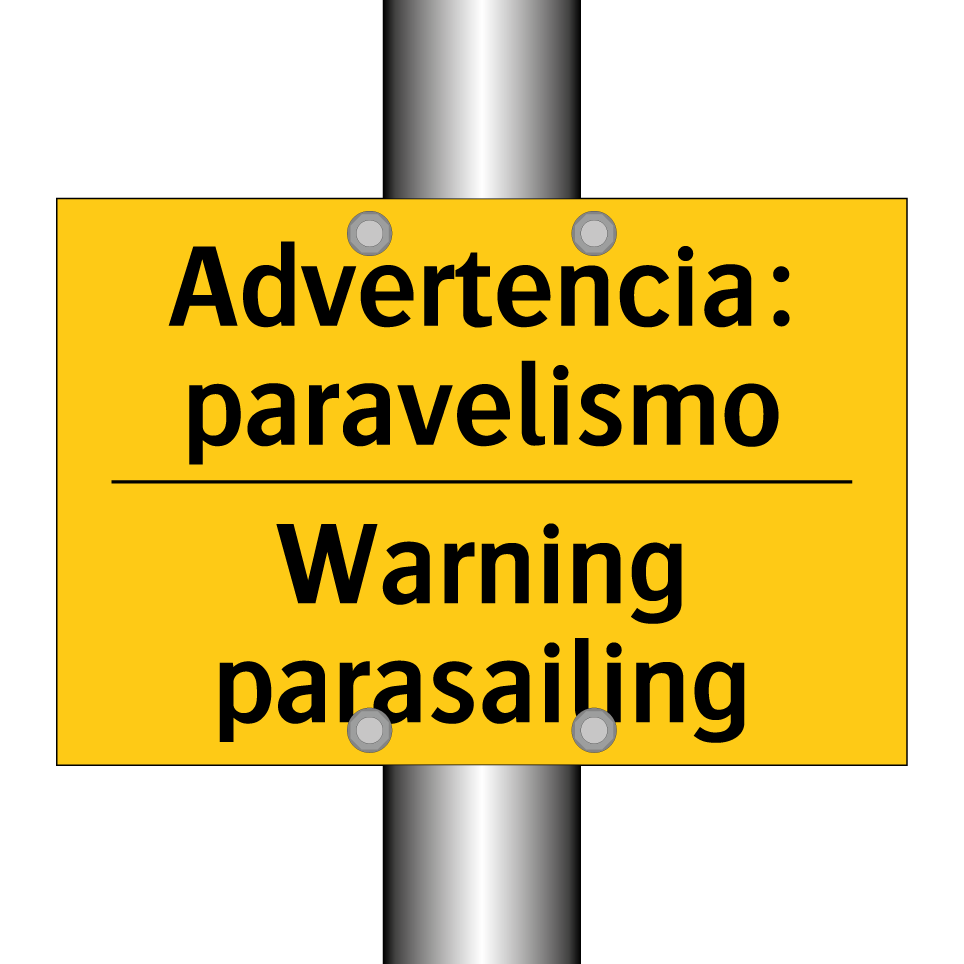 Advertencia: paravelismo - Warning parasailing