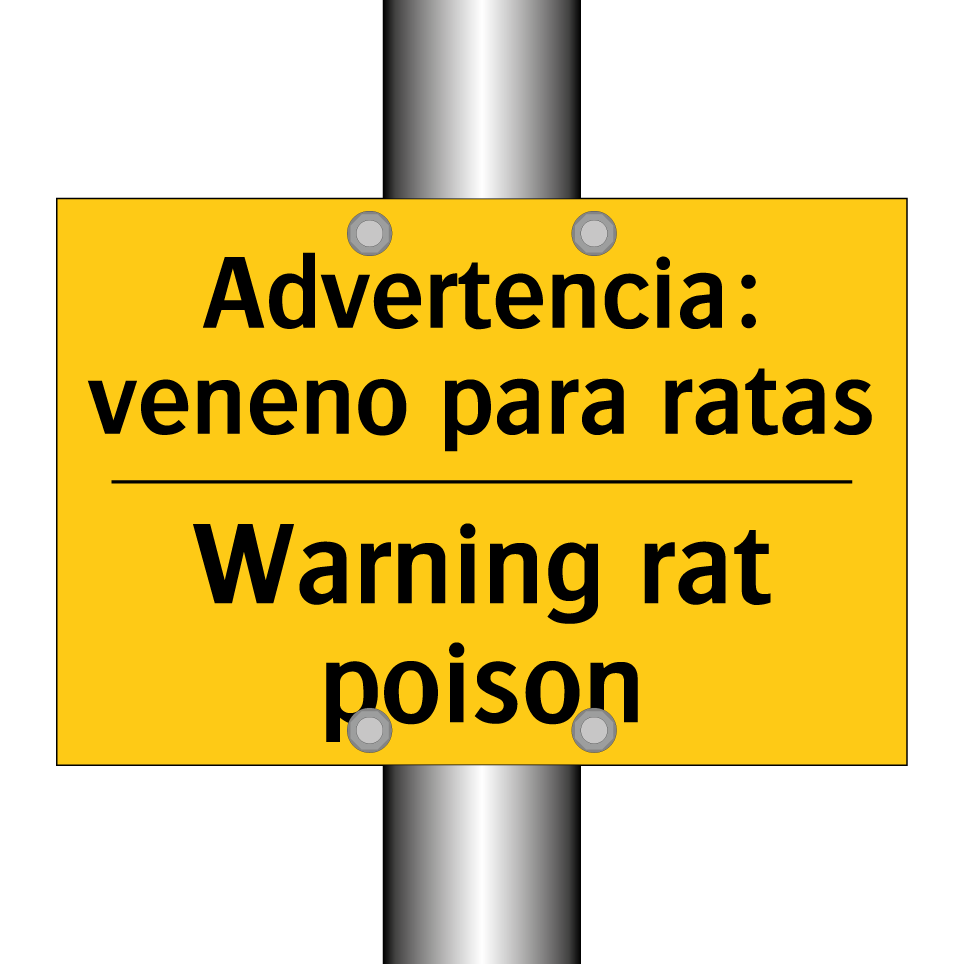 Advertencia: veneno para ratas - Warning rat poison