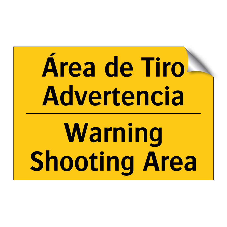 Área de Tiro Advertencia - Warning Shooting Area