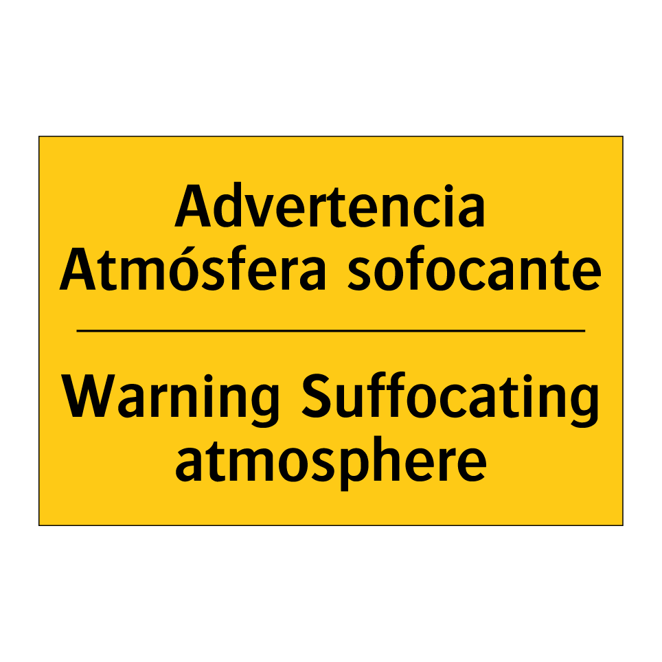 Advertencia Atmósfera sofocante - Warning Suffocating atmosphere