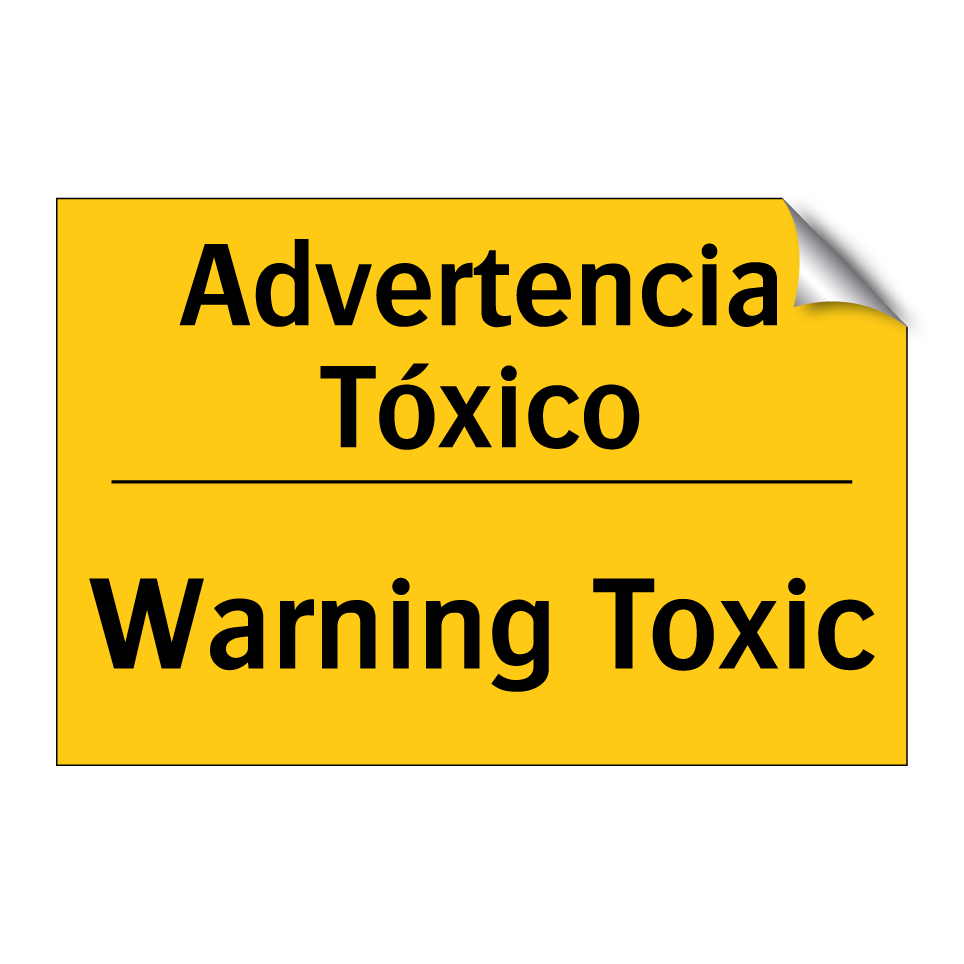 Advertencia Tóxico - Warning Toxic