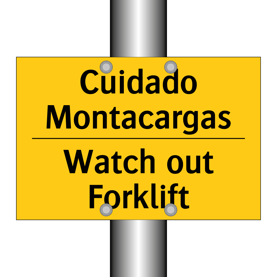 Cuidado Montacargas - Watch out Forklift