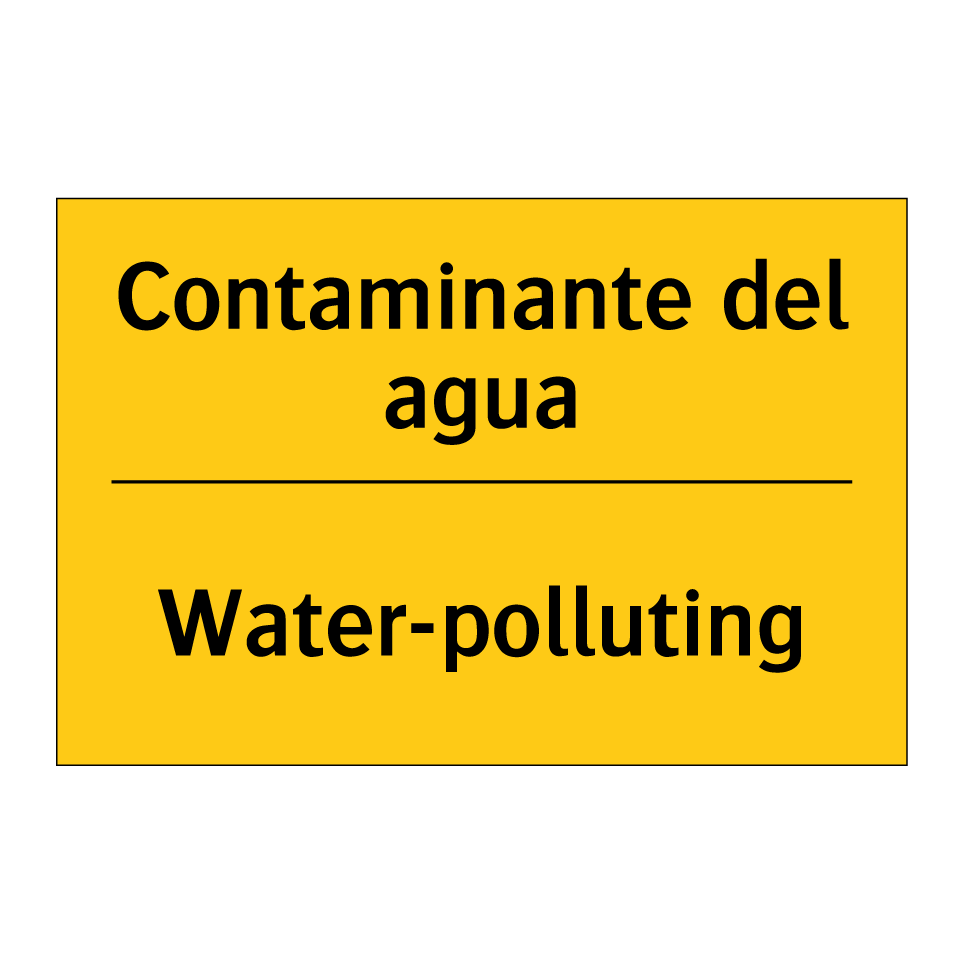 Contaminante del agua - Water-polluting