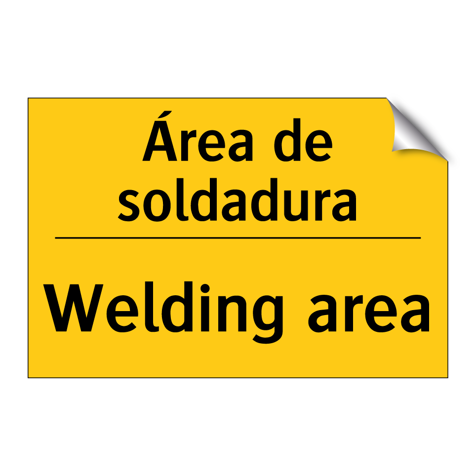 Área de soldadura - Welding area
