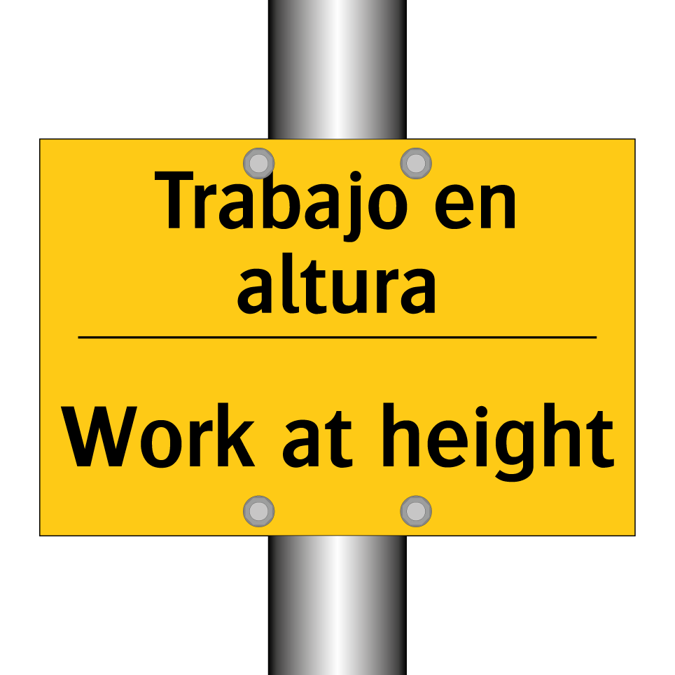 Trabajo en altura - Work at height