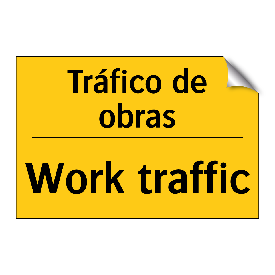 Tráfico de obras - Work traffic