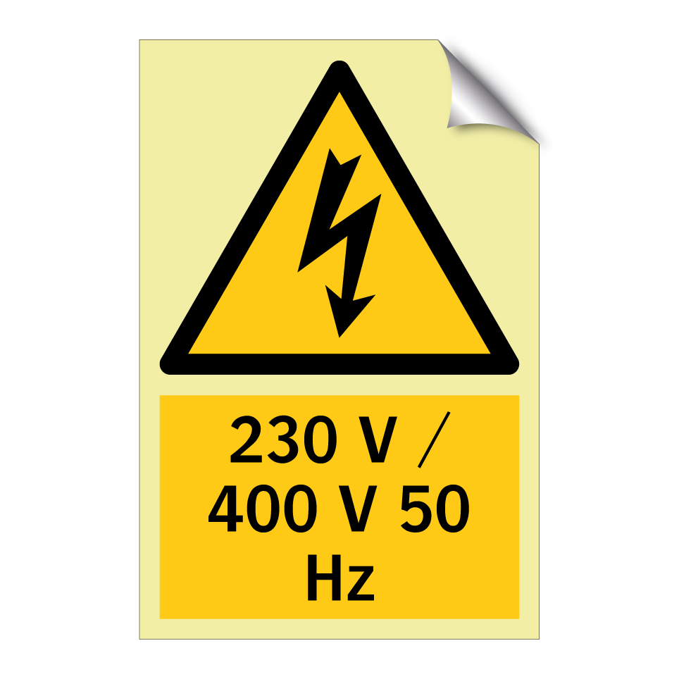 230 V / 400 V 50 Hz