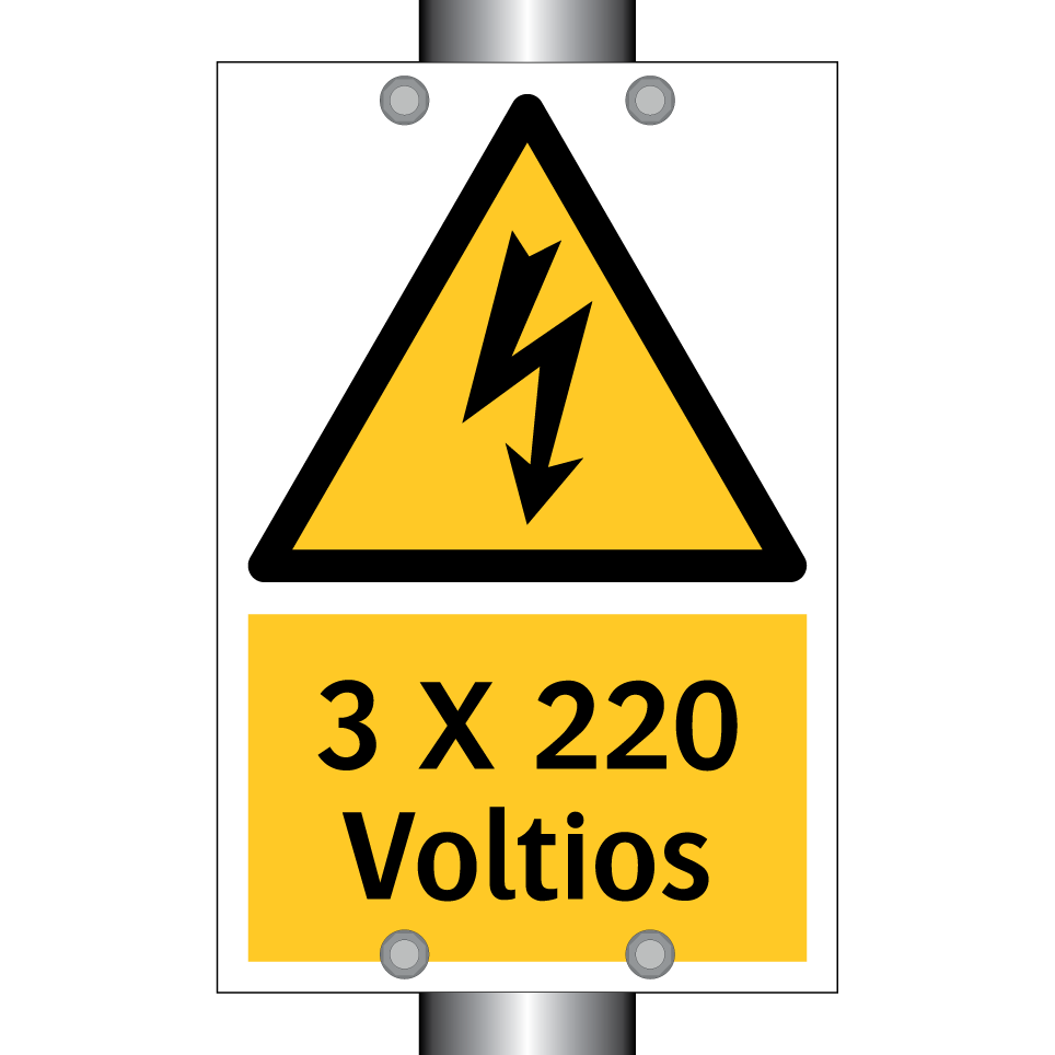 3 X 220 Voltios