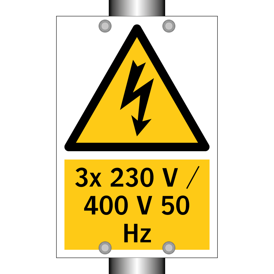 3x 230 V / 400 V 50 Hz