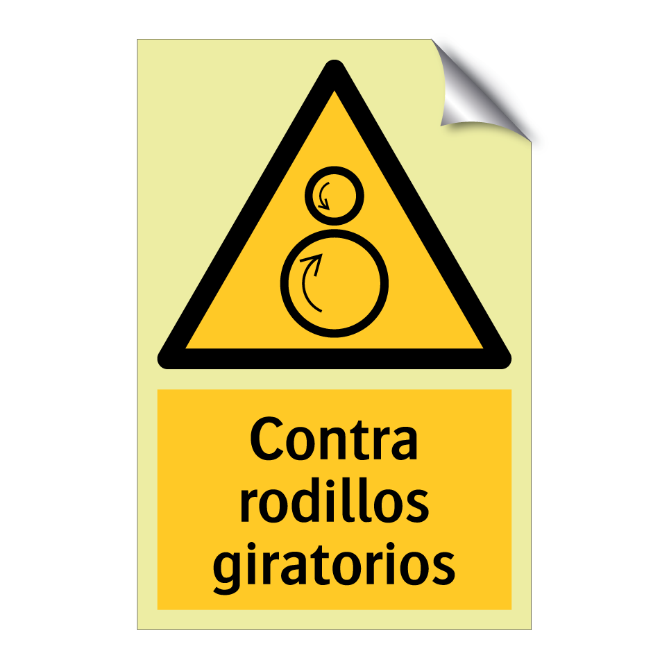 Contra rodillos giratorios