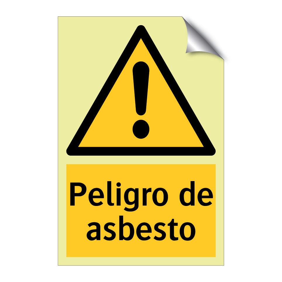 Peligro de asbesto