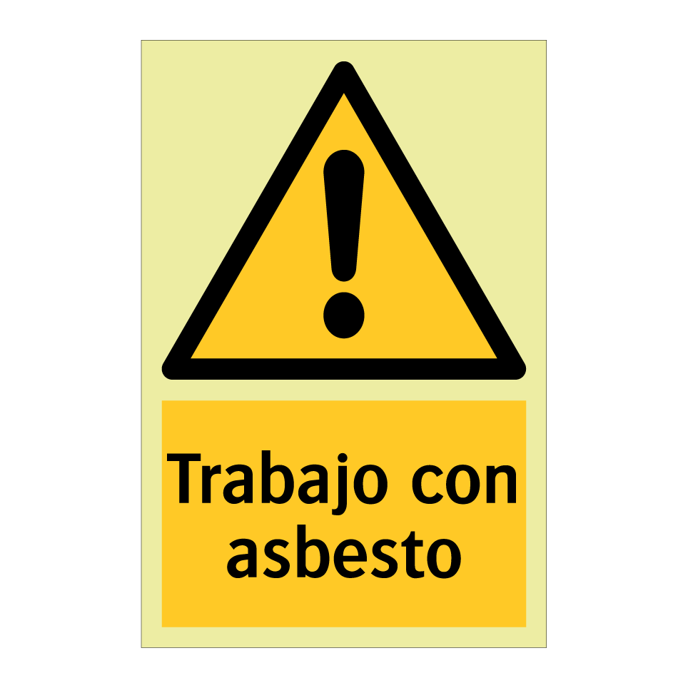 Trabajo con asbesto