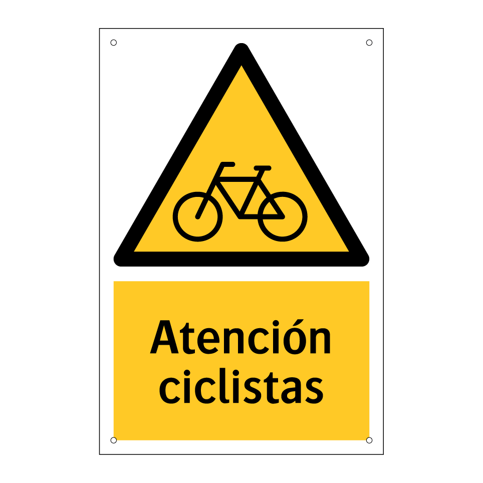 Atención ciclistas
