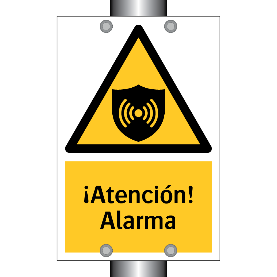 ¡Atención! Alarma