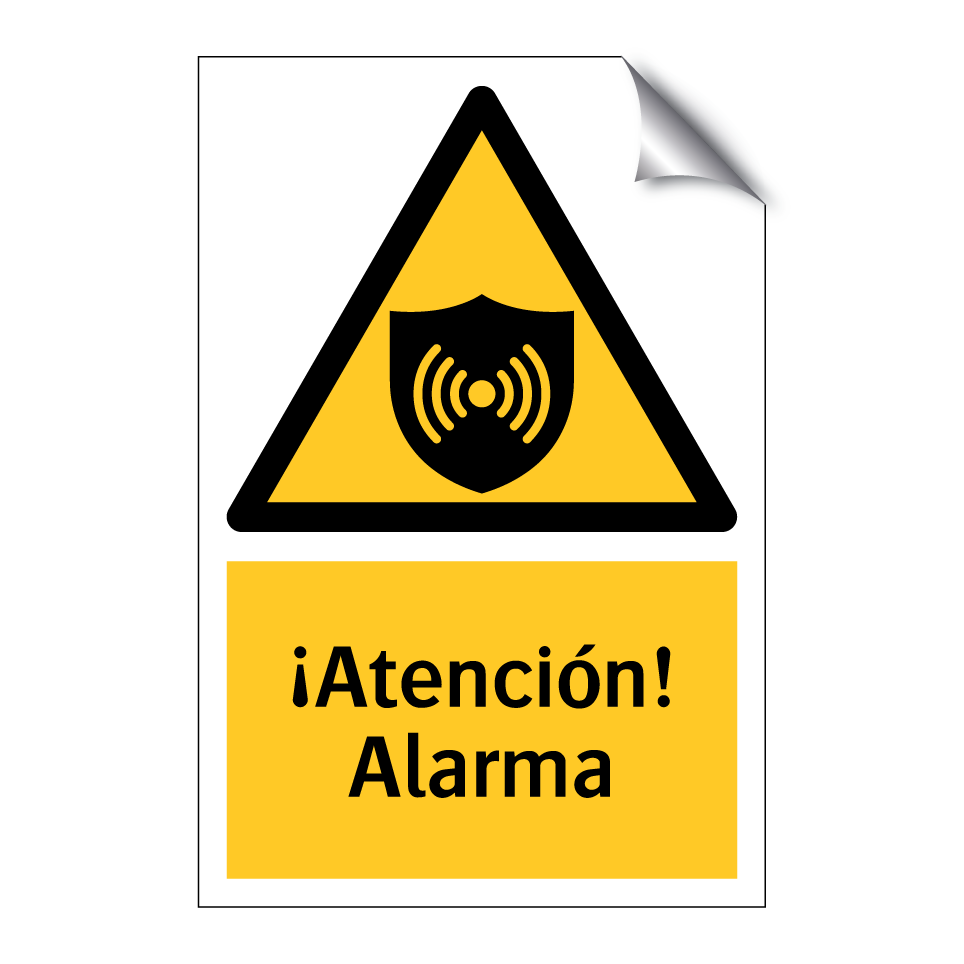 ¡Atención! Alarma