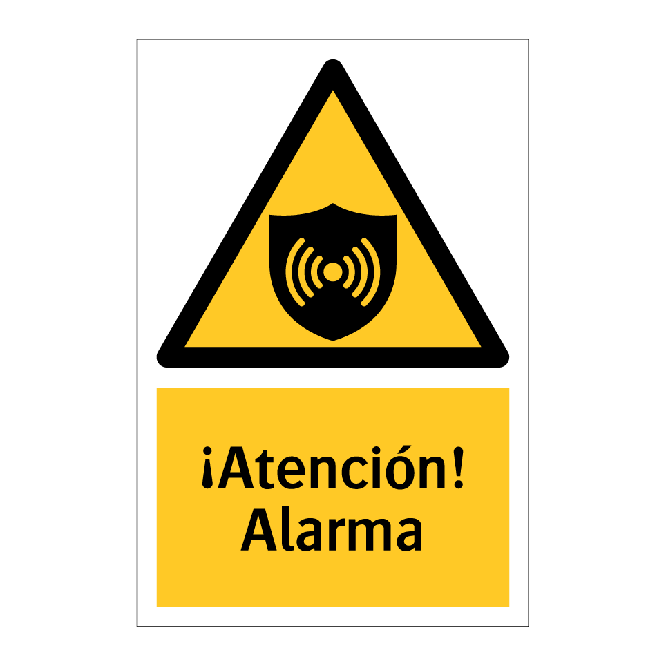 ¡Atención! Alarma