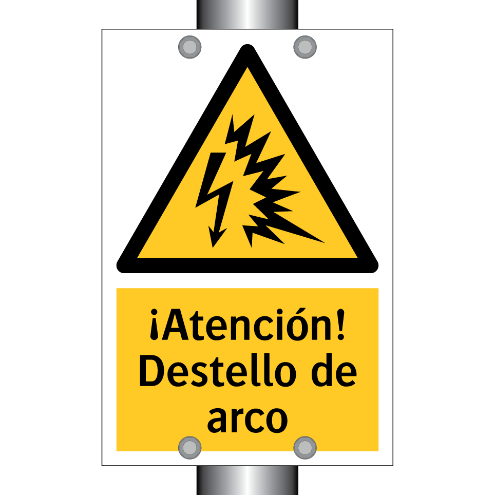 ¡Atención! Destello de arco