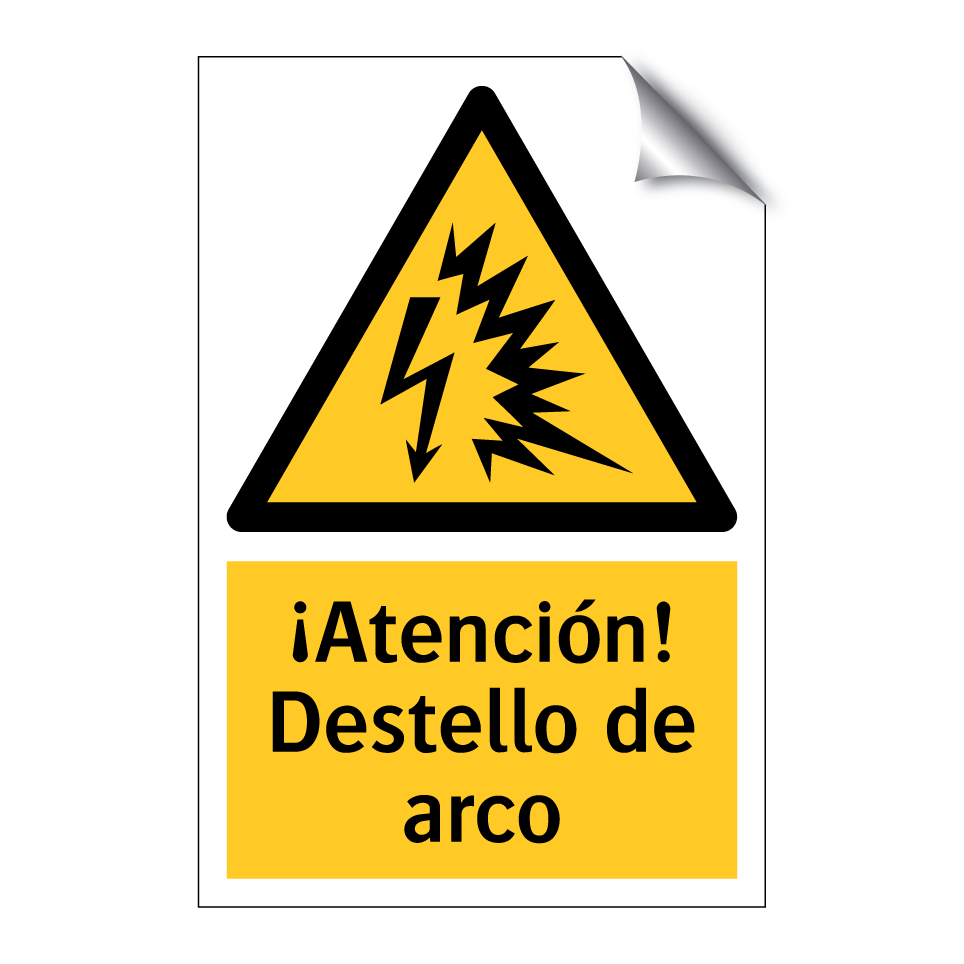 ¡Atención! Destello de arco