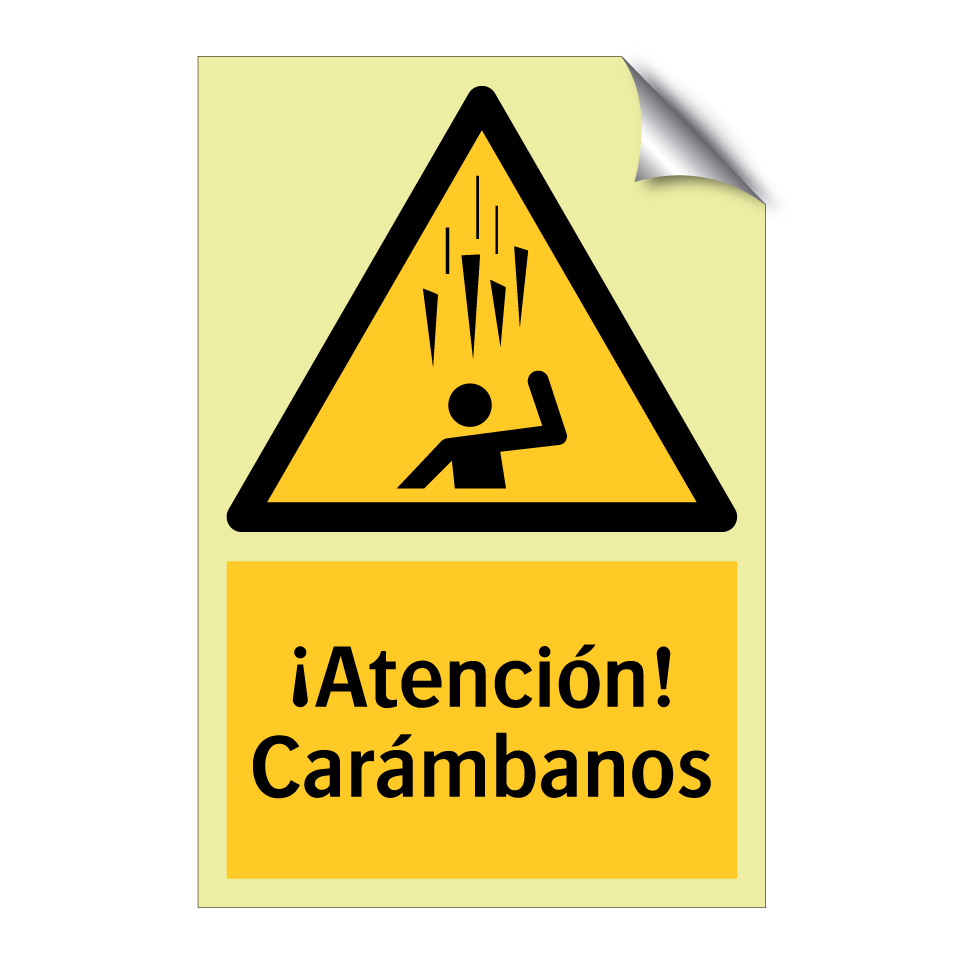 ¡Atención! Carámbanos
