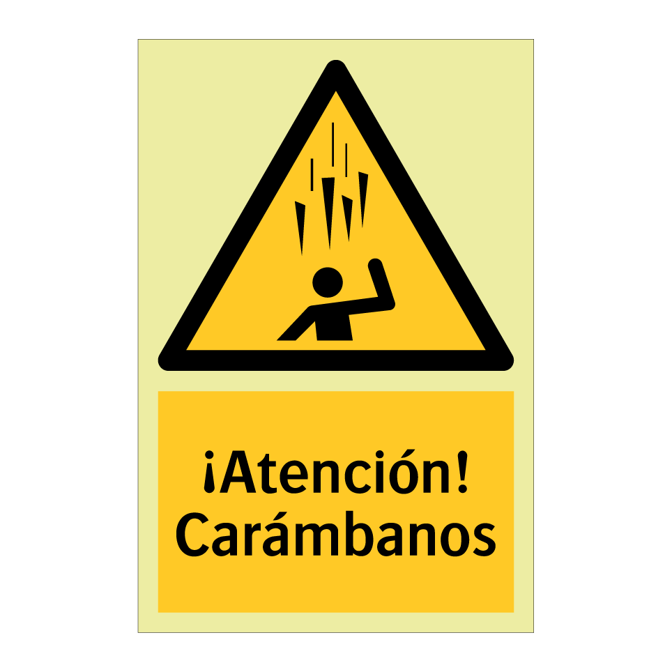 ¡Atención! Carámbanos