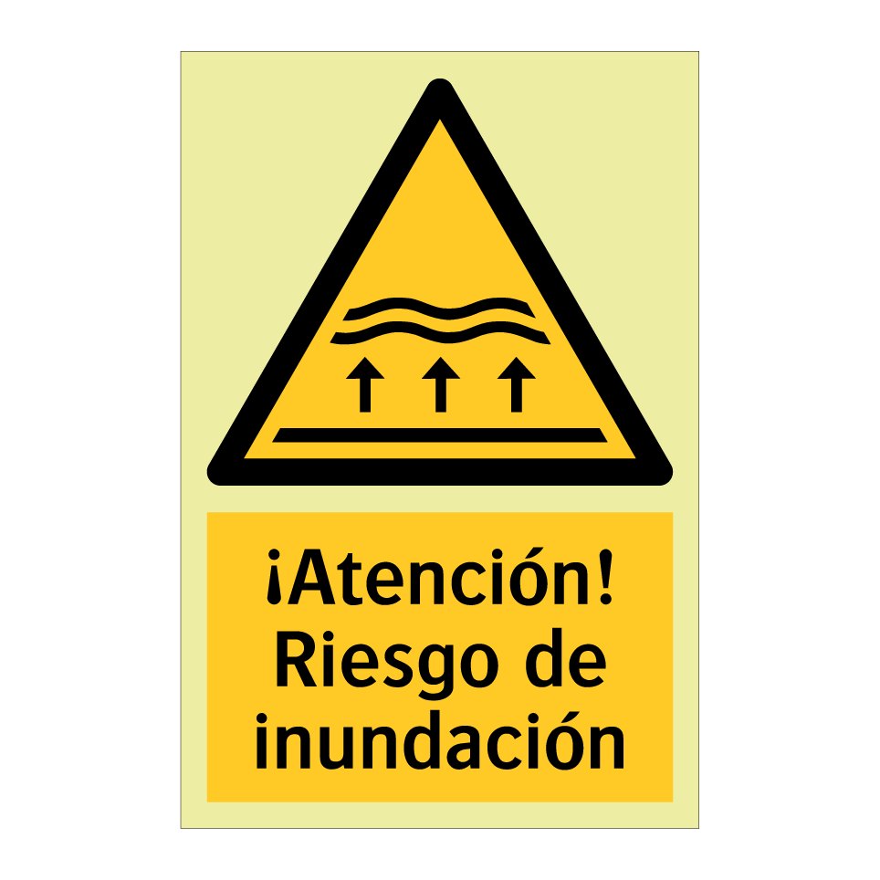 ¡Atención! Riesgo de inundación