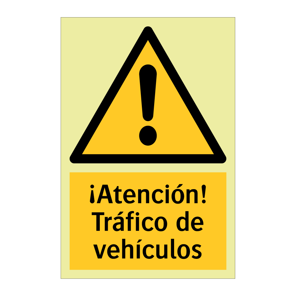 ¡Atención! Tráfico de vehículos