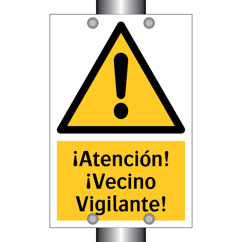 ¡Atención! ¡Vecino Vigilante!