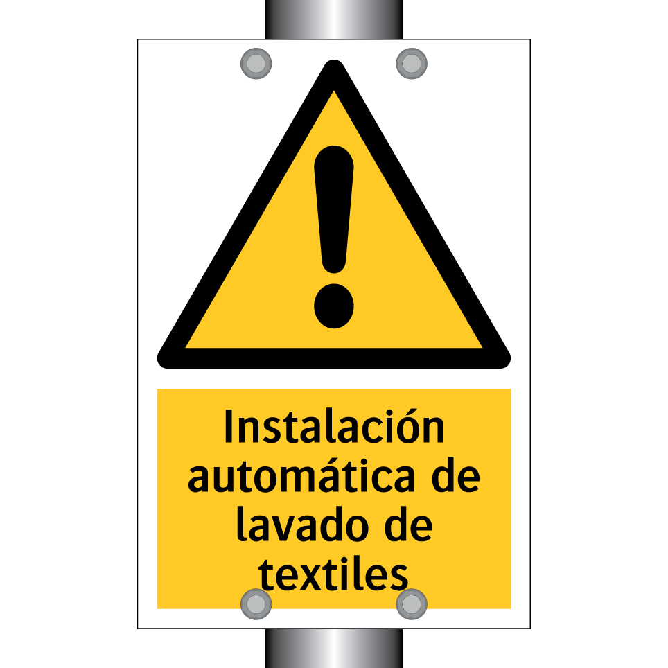 Instalación automática de lavado de textiles