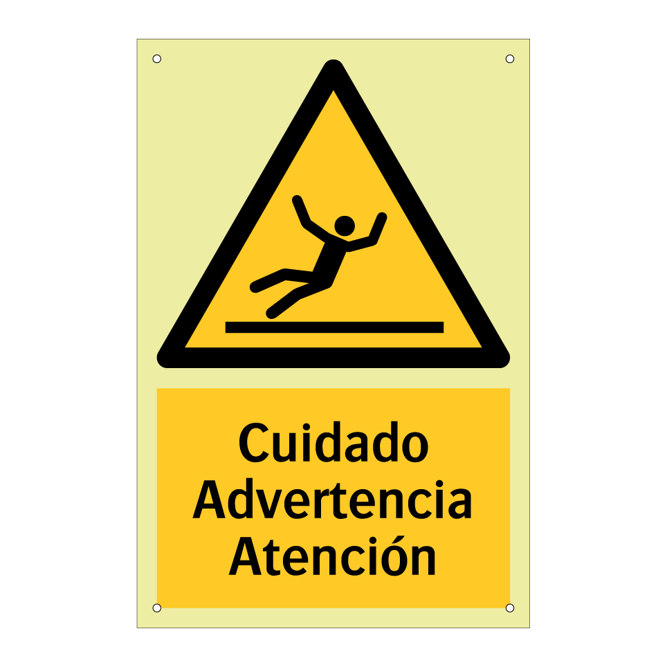 Cuidado Advertencia Atención