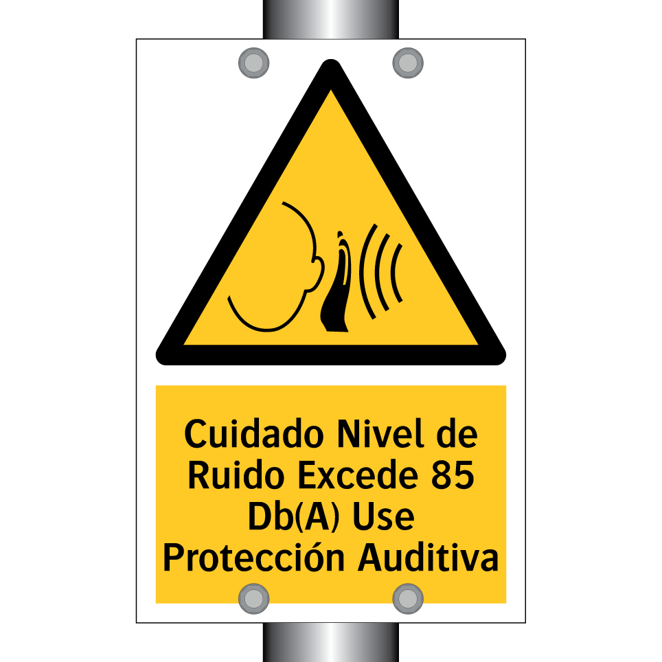 Cuidado Nivel de Ruido Excede 85 Db(A) Use Protección Auditiva