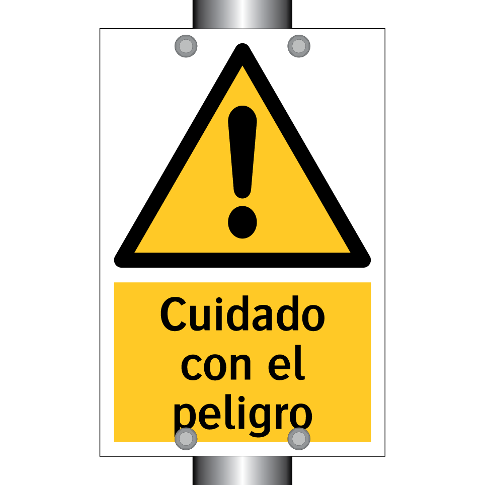 Cuidado con el peligro