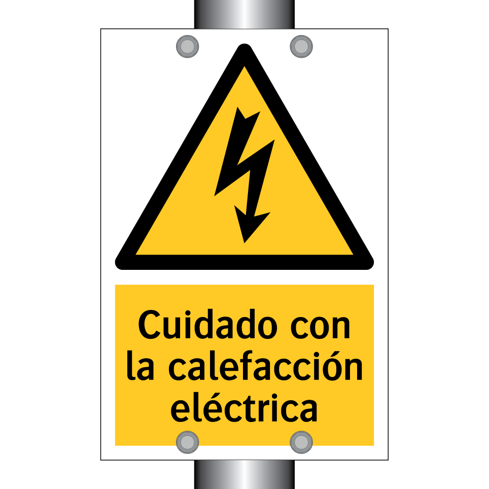 Cuidado con la calefacción eléctrica