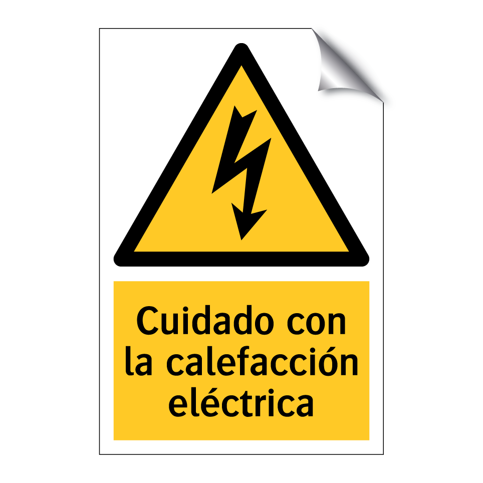 Cuidado con la calefacción eléctrica